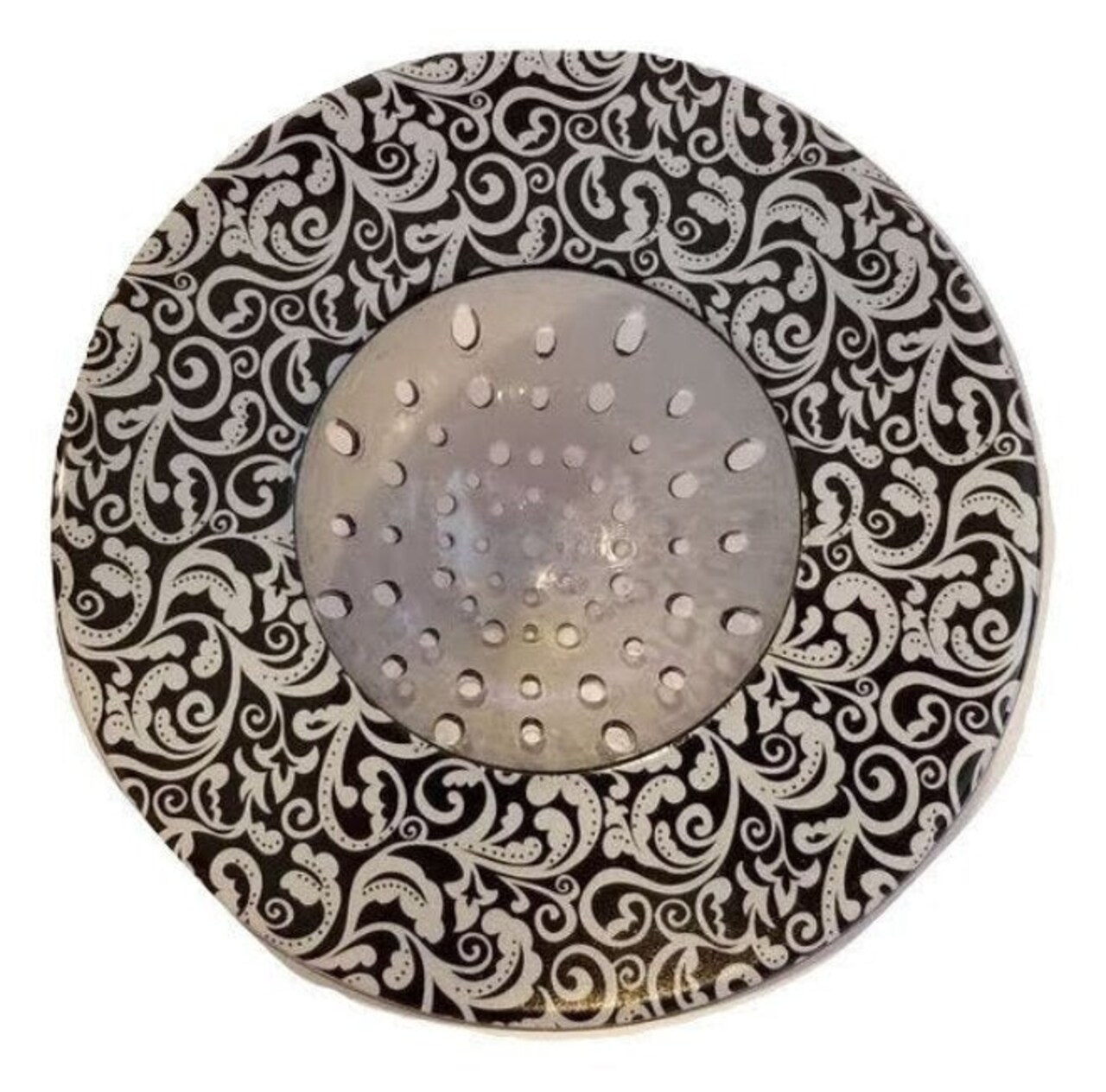 Handy Housewares 5.25" Diameter Decorative Designer Pattern Kitchen Sink Strainer / Food Trap